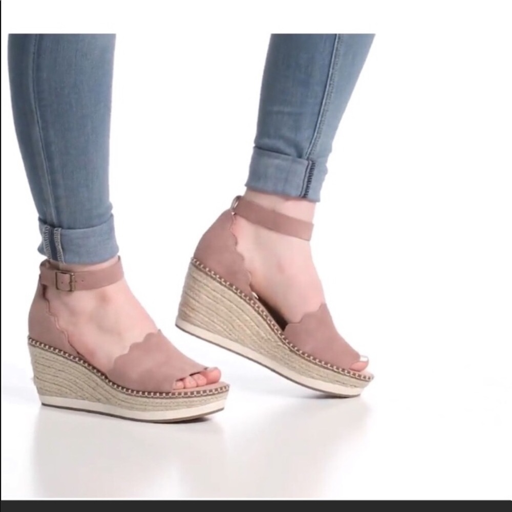 Daffodil Espadrille Wedge Sandal